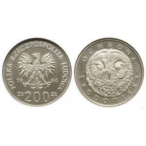 Polska, 200 złotych, 1986, Warszawa