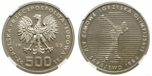 Polsko, 500 zlotých, 1983, Varšava