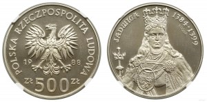 Poľsko, 500 zlotých, 1988, Varšava