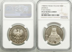 Pologne, 500 zlotys, 1988, Varsovie