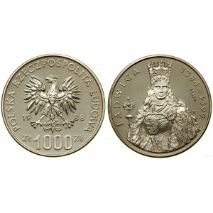 Polska, 1.000 złotych, 1988, Warszawa