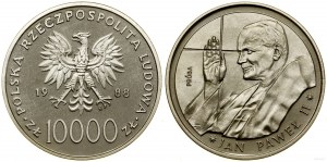 Polonia, 10.000 zloty, 1988, Varsavia