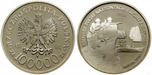 Poľsko, 100 000 PLN, 1991, Varšava