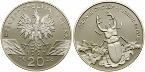 Polsko, 20 zlotých, 1997, Varšava