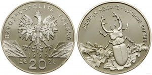 Pologne, 20 zloty, 1997, Varsovie