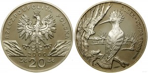 Pologne, 20 zloty, 2000, Varsovie