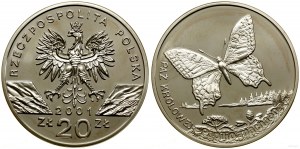 Pologne, 20 zloty, 2001, Varsovie