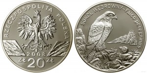 Poland, 20 zloty, 2008, Warsaw