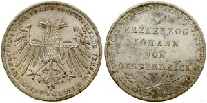 Niemcy, talar, 1848, Frankfurt