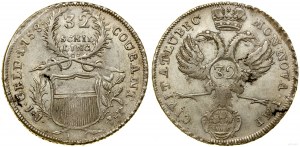 Nemecko, 32 šilingov (guldenov), 1758, Lübeck