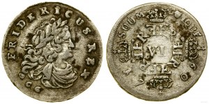 Deutschland, Sechspfennig, 1709 CG, Königsberg