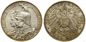 Nemecko, 2 marky, 1901, Berlín