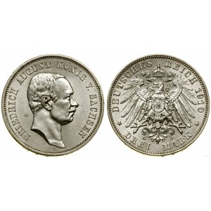 Germany, 3 marks, 1910 E, Muldenhütten