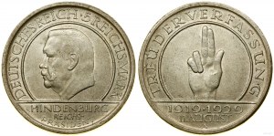 Allemagne, 5 marks, 1929 A, Berlin