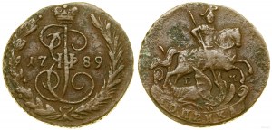 Rusko, 1 kopiejka, 1789 EM, Ekaterinburg