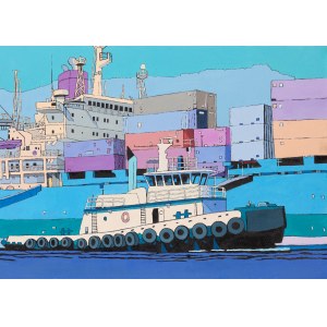 Aleksandra Osa (b. 1988, Warsaw), Waterways 3.3., 2024