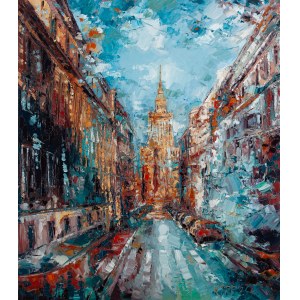 Krystyna Róż-Pasek (b. 1981, Gorlice), Warsaw Street, 2024