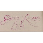 Hanna Rozpara (b. 1990, Sosnowiec), Iris magenta, 2024