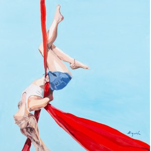 Ewa Krzywińska (ur. 1976, Wrocław), Sky dancer, 2024