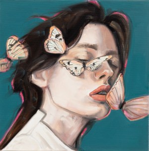 Monika Kulik (geb. 1992), Schmetterlingsfata Morgana, 2024
