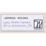 Jadwiga Wolska (ur. 1967), Rock balancing z cyklu Światło i materia, 2024