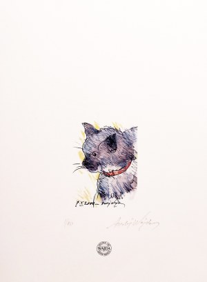 Andrzej Wajda (1926 - 2016), Cat, 2000 (1/10th edition)