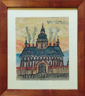 Nikifor Krynicki (1895 Krynica Zdrój-1968 Folusz), chiesa