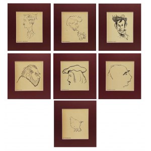 Kazimierz Sichulski (1879 - 1942), Set of 7 lithographs, 1904