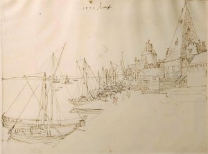 Albrecht Dürer (1471-1528), Hafen von Antwerpen