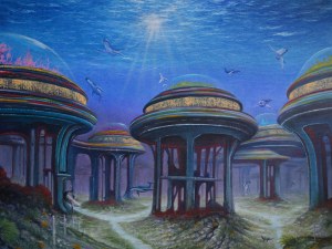 Marcus Von May (b. 1970), Underwater World, 2024