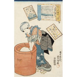Utagawa Kunisada (1786-1865), Scena rodzajowa, 1844-1845