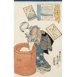 Utagawa Kunisada (1786-1865), Scena rodzajowa, 1844-1845