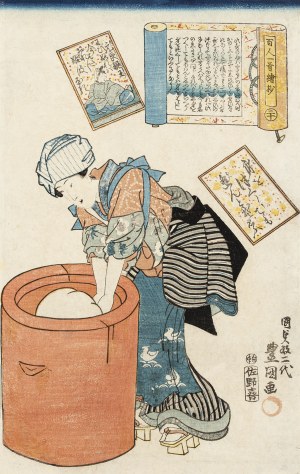 Utagawa Kunisada (1786-1865), Scena rodzajowa, 1844-1845