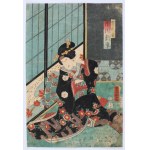 Utagawa Kunisada (1786-1865), Scena rodzajowa, ok. 1842-1846