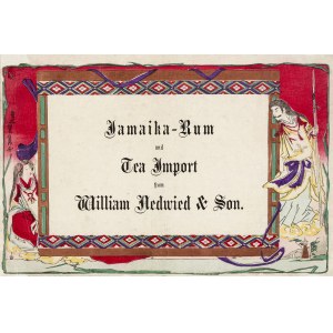 Advertisement for the company William Medwed &amp; Son, early 20th century.