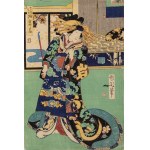 Toyohara Kunichika (1835-1900), Aktor teatru kabuki