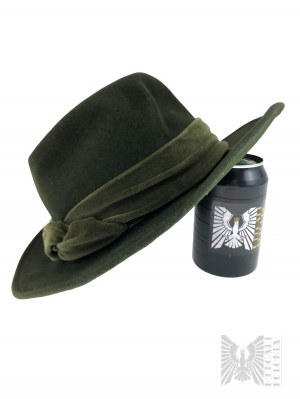 Chapeau femme vintage vert