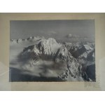 Stare Artystyczne Zdjęcie Góry (Alpy?)- Papier Fotograficzny Agfa Brovira