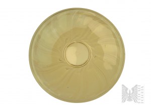 Large Decorative Tinted Glass Plate