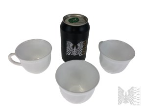 Set of Three Arcopal Cups