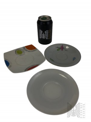 Set of Three Small Plates Including Ćmielów