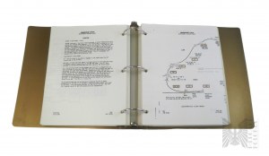 1980s. - Manuale di servizio Boeing 737 - Formazione sui sistemi avionici - Aerei commerciali Boeing per la Polish Airlines, parte 3.