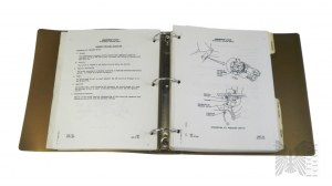 1980s. - Manuale di manutenzione del Boeing 737 - Formazione sulla manutenzione dei sistemi meccanici ed elettrici - Aerei commerciali Boeing per Polish Airlines, parte 2.