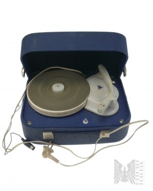 PRL, 1963 r. - Gramofon Unitra Bambino, Typ G-221, Seria 01
