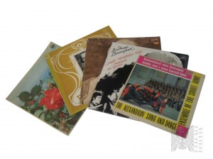 URSS - Lot de six disques en vinyle 