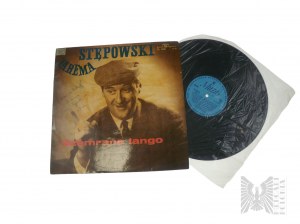 PRL, 1966 r. - Płyta Winylowa Jarema Stępowski ,“Szemrane Tango” (Polskie Nagrania Muza - XL 0341) - Dedykacja z Autografem