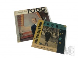 PRL - Set di due targhe in vinile Mieczysław Fogg: 