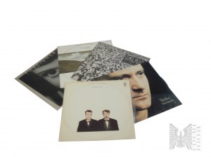 PRL/Pologne - Ensemble de disques vinyles des succès de Foreigner : George Michael, Pet Shop Boys, Phil Collins, Tanita Tikaram, Foreigner
