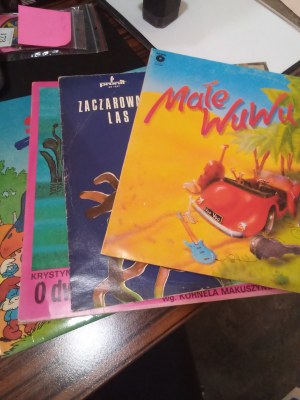 Set of Five Vinyl Records 