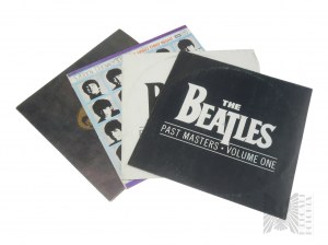 Sada štyroch vinylových platní skupiny The Beatles